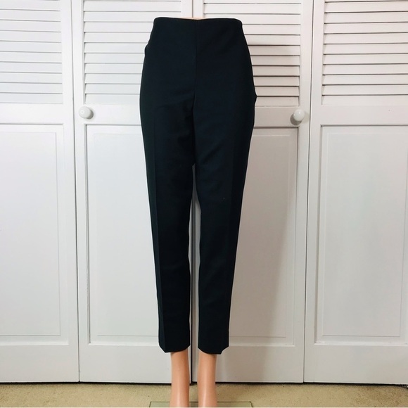 VINCE CAMUTO Black Cropped Ankle Pants Size 6 - Picture 1 of 8